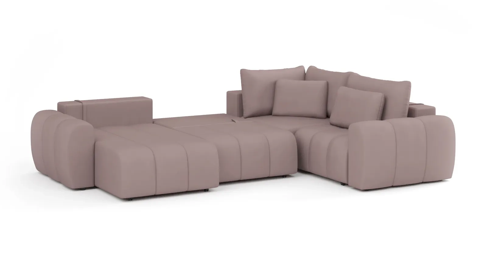 Диван -кровать П-образный Mellow-4 секц. ткань Velutto 06 247x350 — в мебель-центре Озерцо