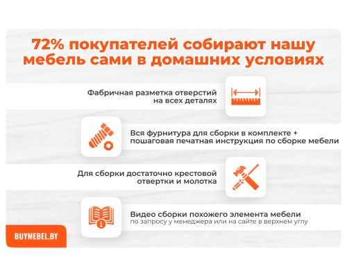 Тиффани Комод 5S/50 — Мебель-центр Озерцо