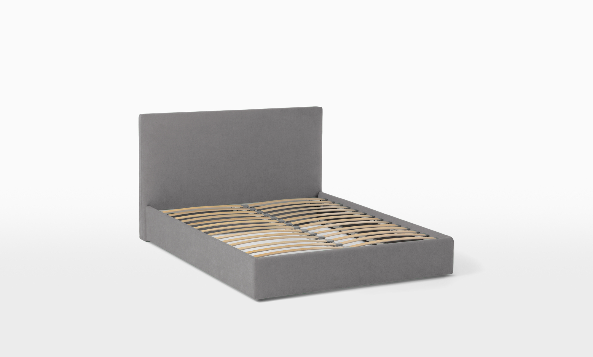 Кровать Adagio, ткань Sky Velvet 18, 140x200 - купить в Озерце