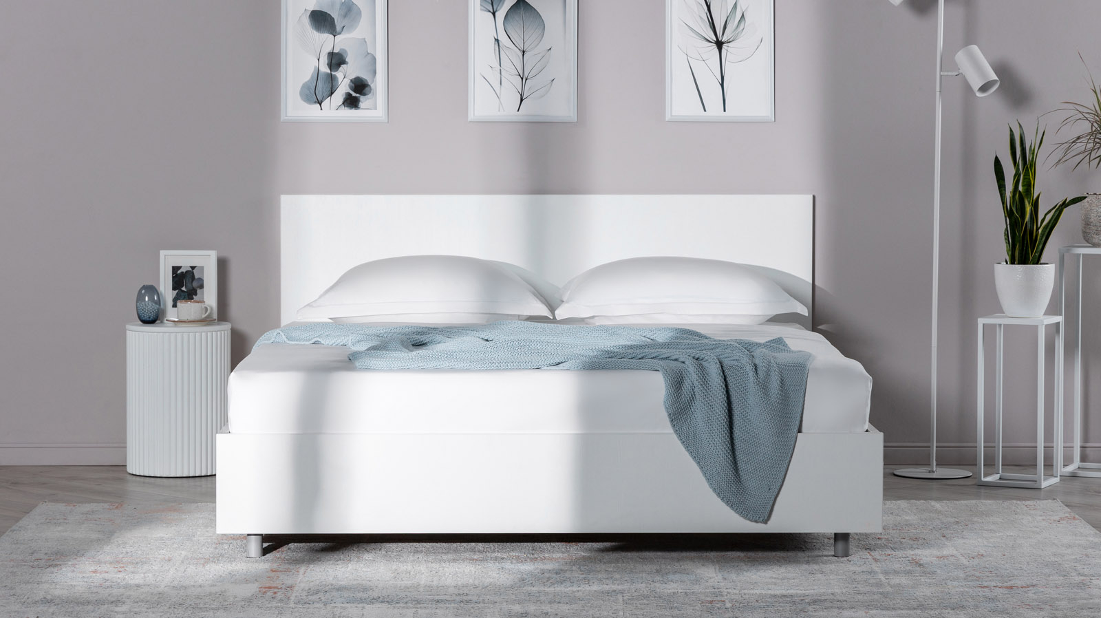 Кровать Story Pro, цвет Белый Премиум 90x200 - купить в Озерце