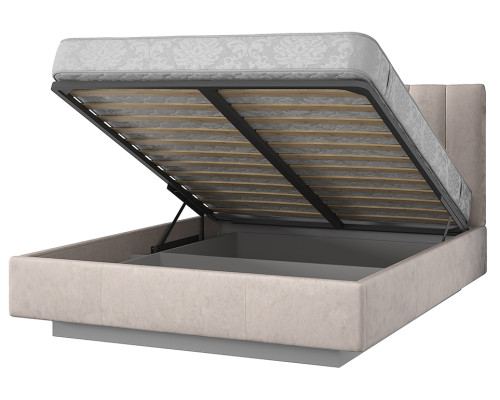 Кровать Сабрина 160 с подъемником. Цвет  Nebby 304 - купить в Озерце
