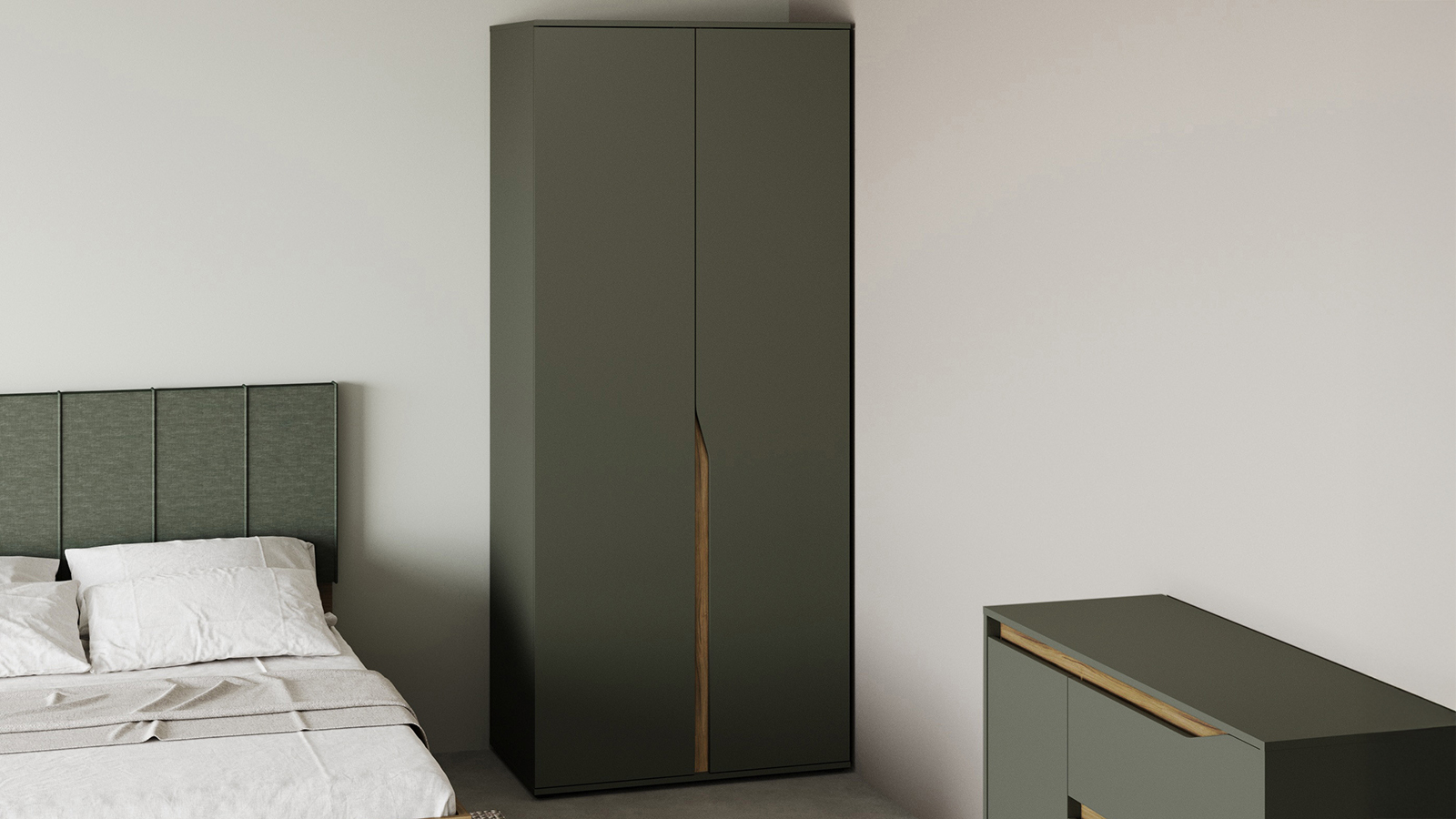 Шкаф Avocado, цвет Базальт + Дуб Натюрель 60x100 — купить в Озерце