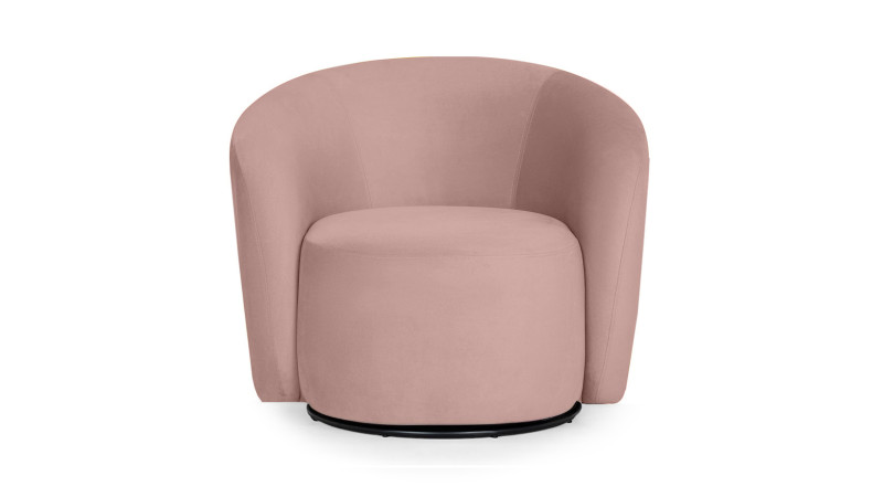 Кресло поворотное Nuage, ткань Sky Velvet 01 86x90 — купить в Озерце