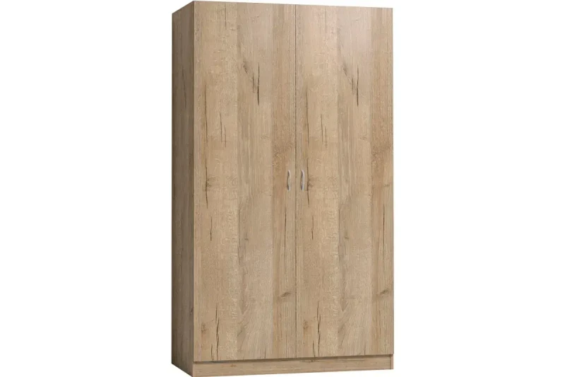 Шкаф платяной 60 (Дуб Серый Craft) в мебель-центре Озерцо