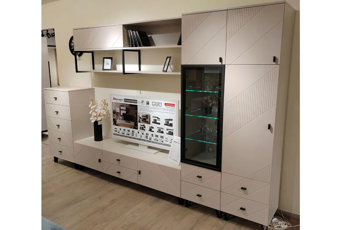 Комод Кашемир (Кашемир/Сантьяго) — Мебель-центр Озерцо