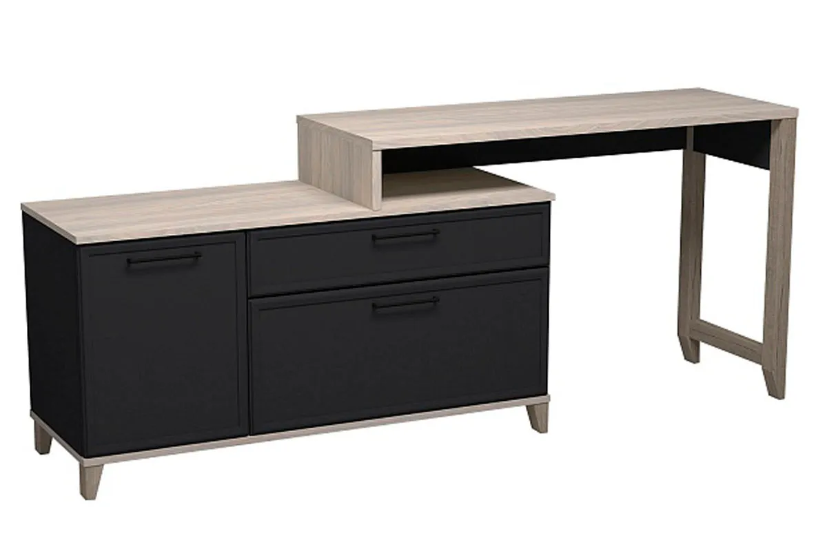 Тумба ТВ Aurelio 33 (Антрацит/Блеквуд Сатиновый) — Мебель-центр Озерцо