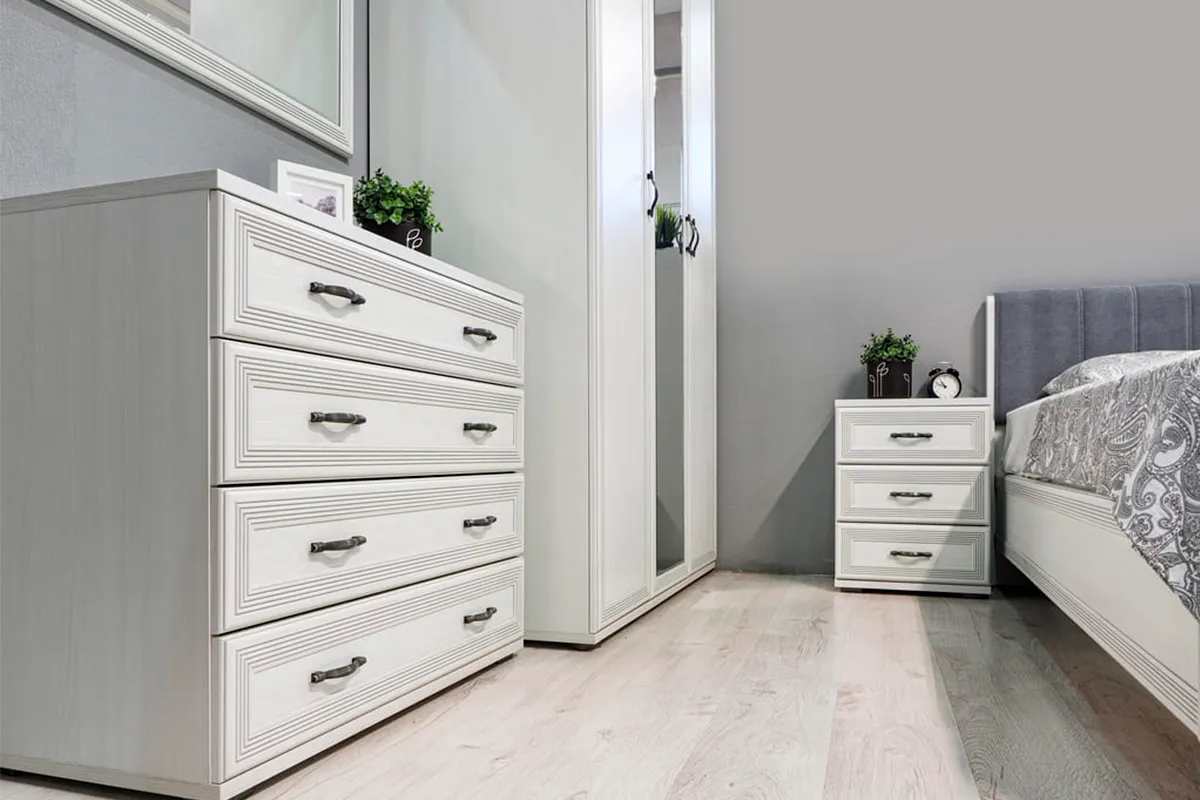 Шкаф ШК-1001 (Снежный Ясень) в мебель-центре Озерцо