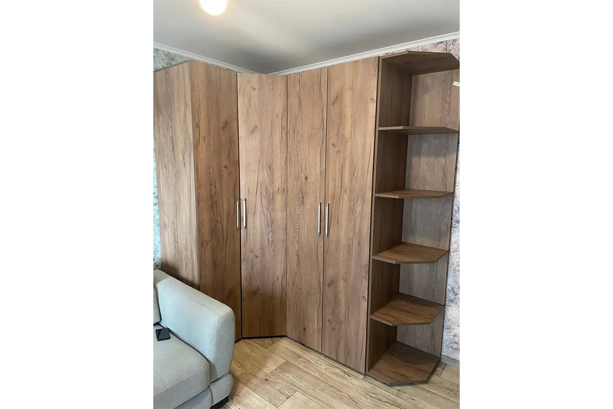 Шкафы Монако (Дуб табачный Craft) — Мебель-центр Озерцо