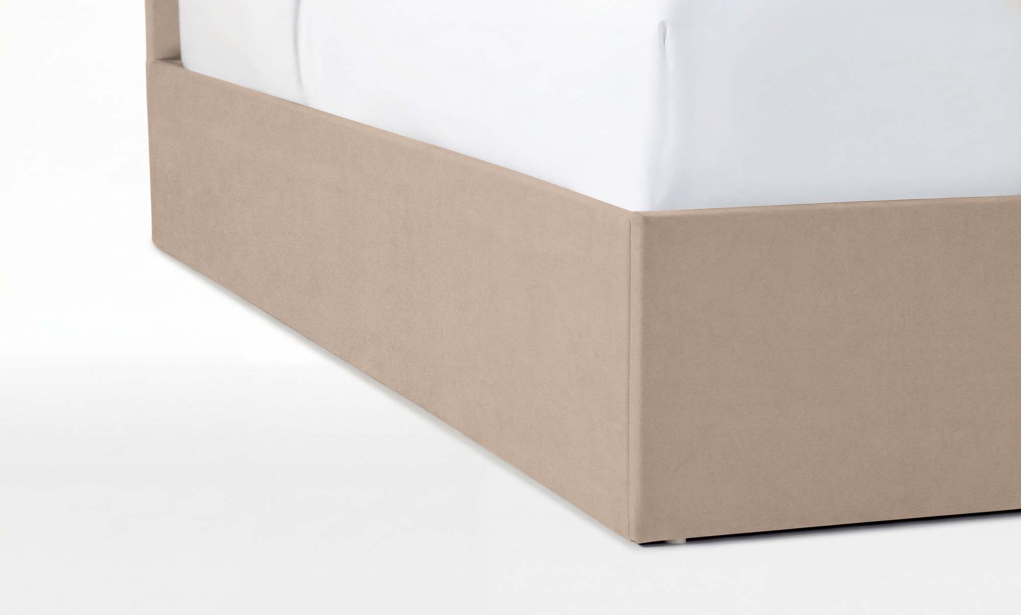 Кровать Simple, ткань Dumont 02, 140x200 - купить в Озерце