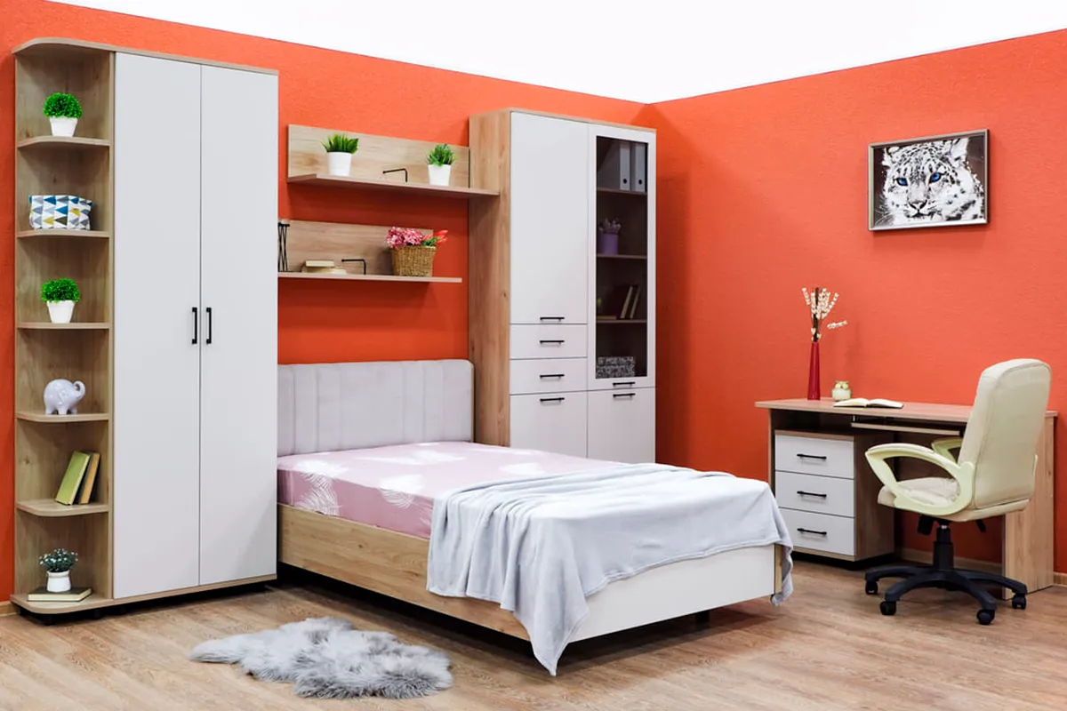 Шкаф многоцелевой ШК-5052-ГС (Гикори Джексон Светлый) в мебель-центре Озерцо