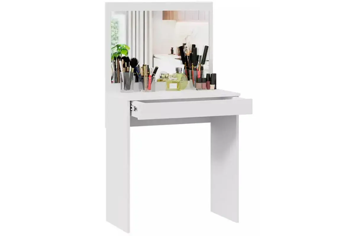 Стол туалетный Никки Тип 1 (Белый ясень) — Мебель-центр Озерцо