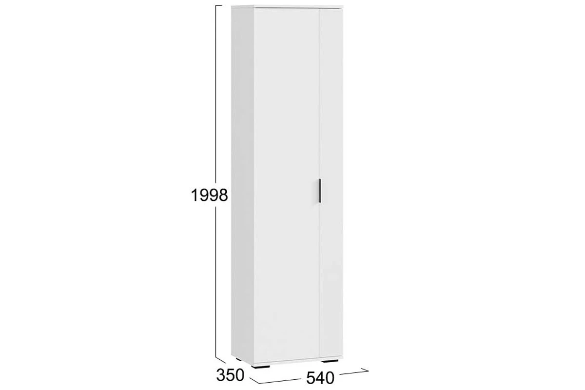 Шкаф для одежды Эвита Тип 1 (Белый Ясень) в мебель-центре Озерцо