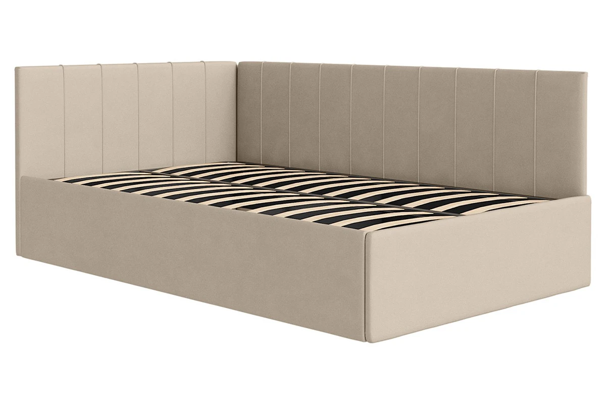 Кровать Мика с ПМ 120х200 универсальная Newtone Light Beige - купить в Озерце