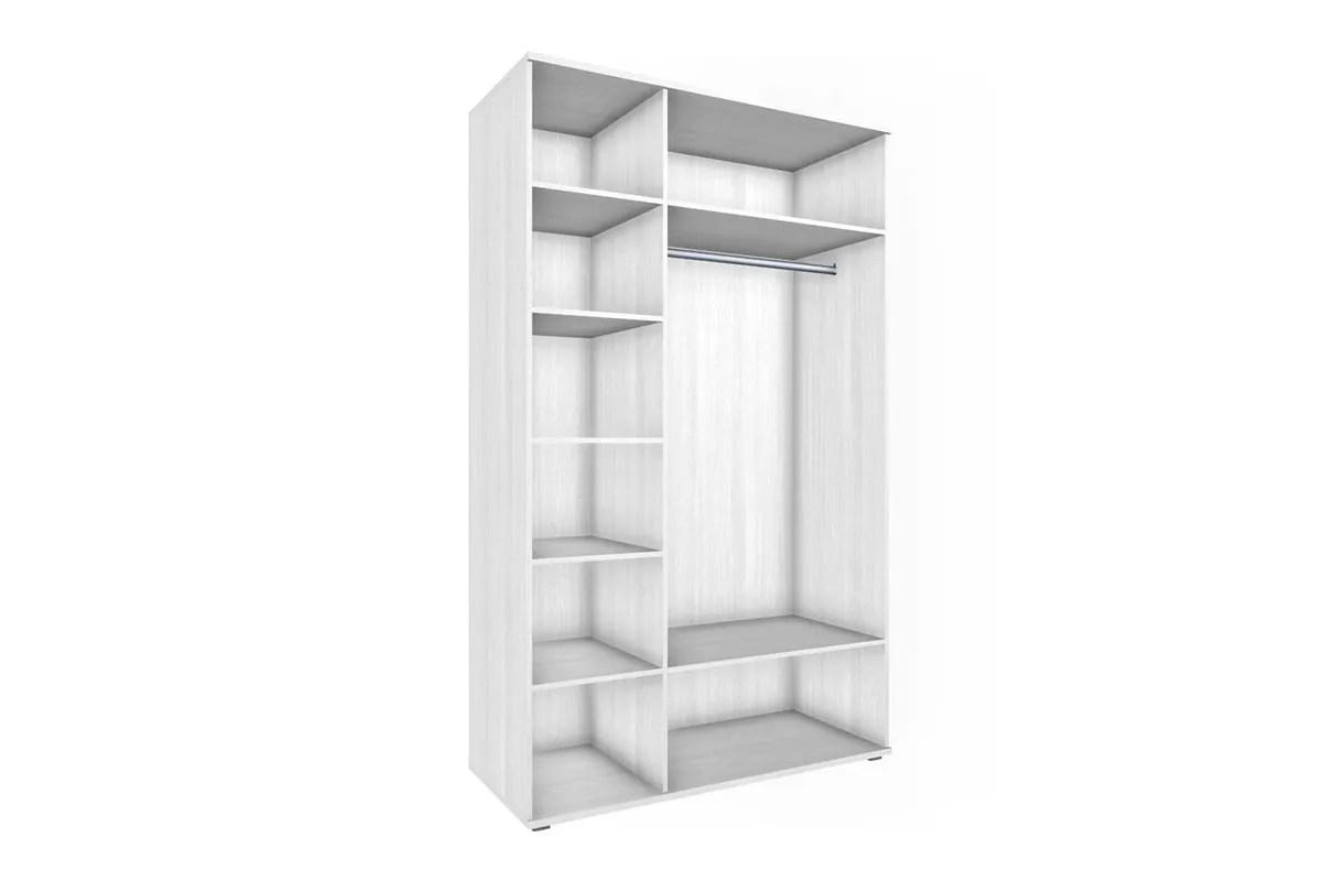 Шкаф ШК-1001 (Снежный Ясень) в мебель-центре Озерцо