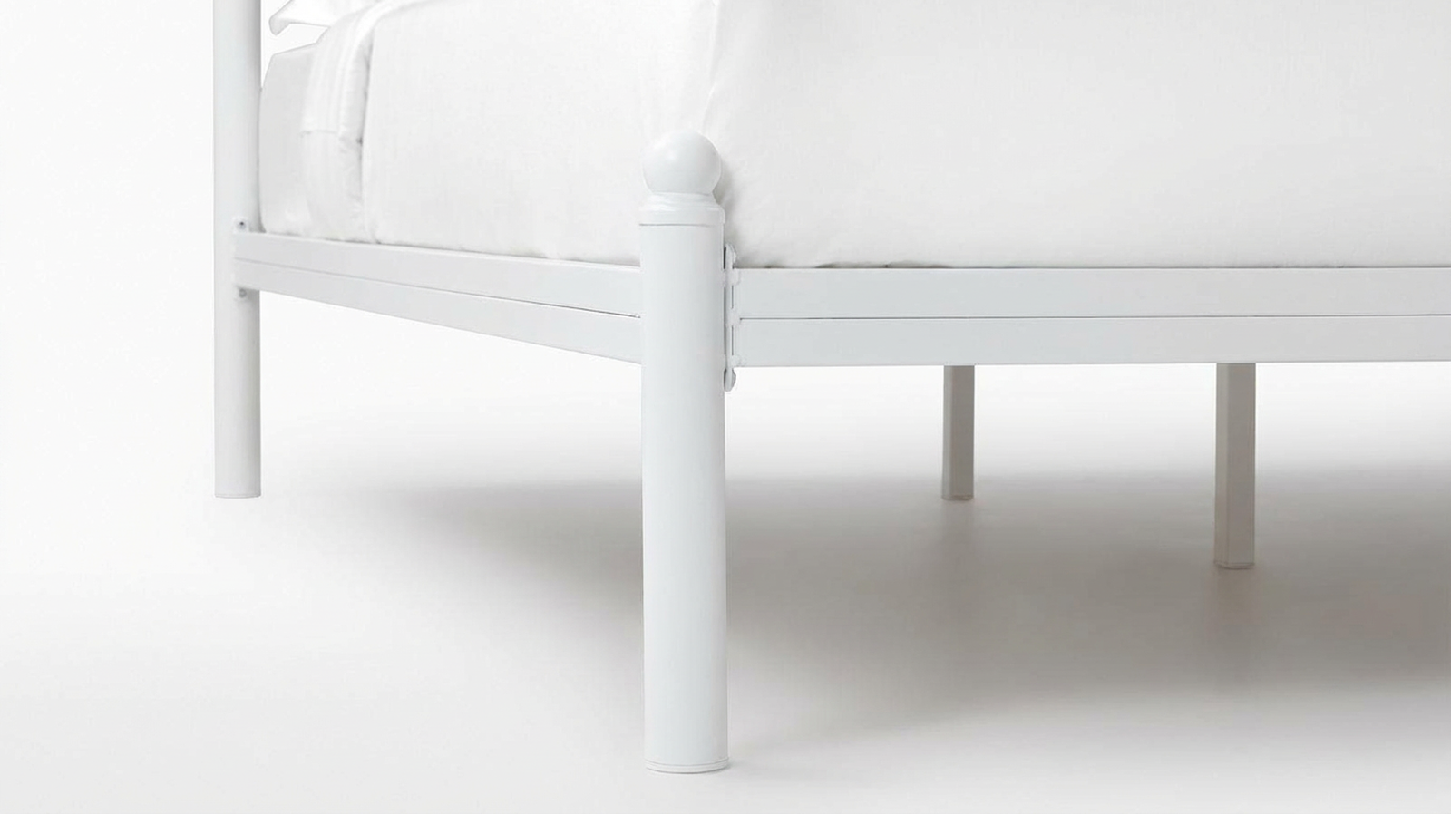 Кровать Viana 180x200 цвет белый шагрень - купить в Озерце