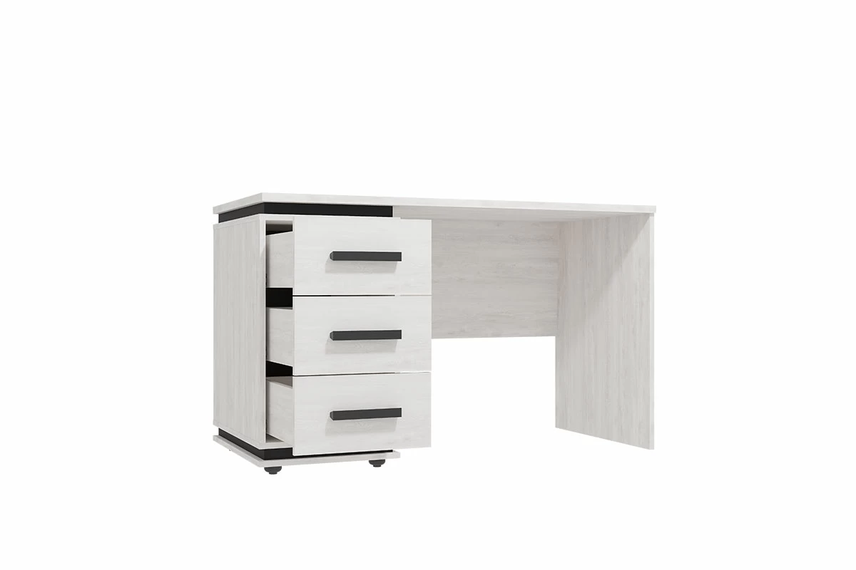 Гостиная Oslo комплект 2 (Бетон Пайн светлый/Черный) — Мебель-центр Озерцо