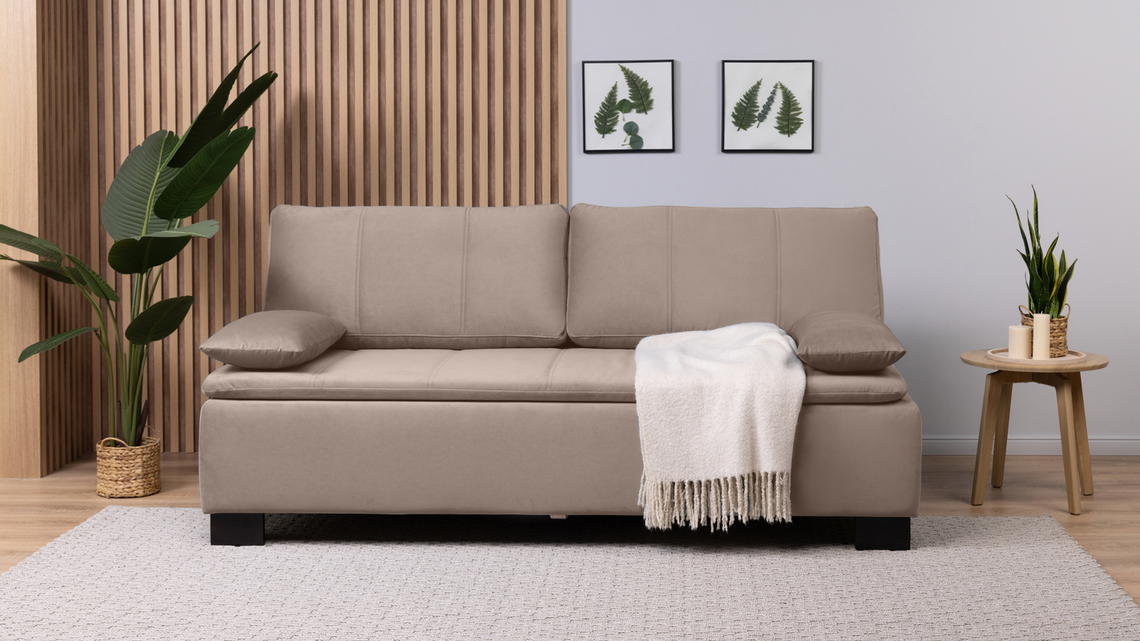 Диван Trenton Sky velvet 17 с коробом для белья 93x200 — купить в Озерце