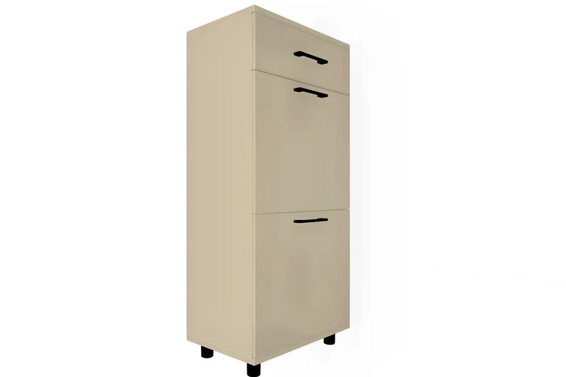 Тумба ТБ-5003-СК-КГ (Серый Кашемир/Кашемир Глянцевый) — Мебель-центр Озерцо