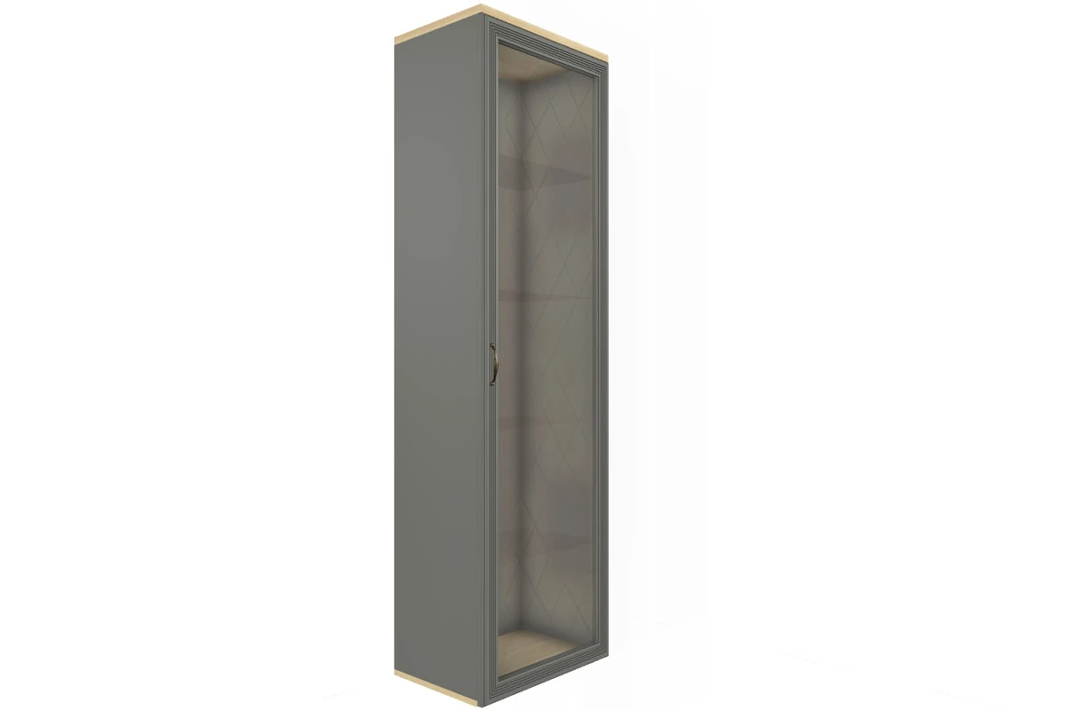 Гостиная Карина-15 (Ясень Асахи/Серый Оникс) — Мебель-центр Озерцо