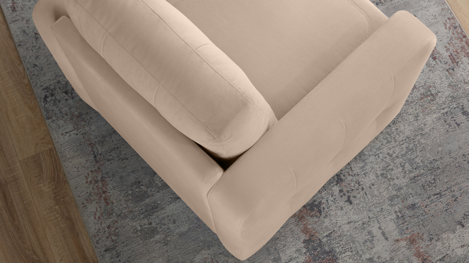 Кресло Loko Pro с широкими подлокотниками, Тк. Dumont 02 85x95 — купить в Озерце