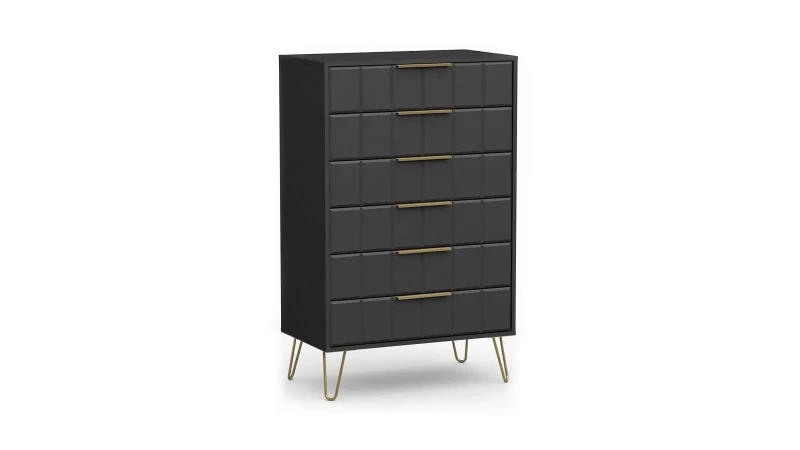 Комод 6 ящиков Selenga,цвет Белый Премиум 45x80 — купить в Озерце