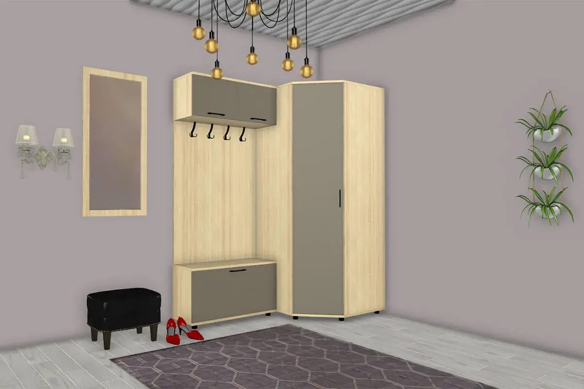 Шкаф для одежды и белья ШК-5011-АС-ЛМ (Ясень Асахи/Латте Матовый) в мебель-центре Озерцо