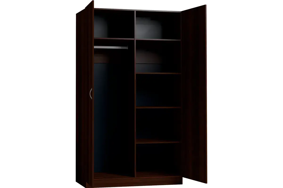 Шкаф платяной 60 (Орех шоколадный) в мебель-центре Озерцо