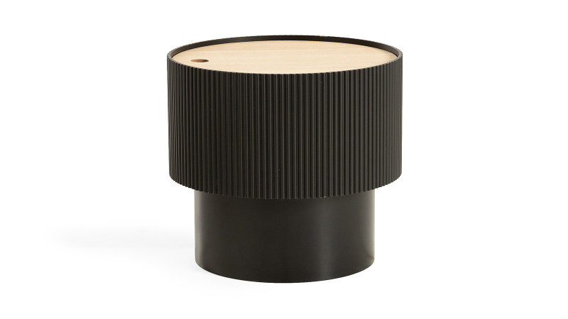 Журнальный столик Vald, цвет черный 38.5x38.5 — купить в Озерце