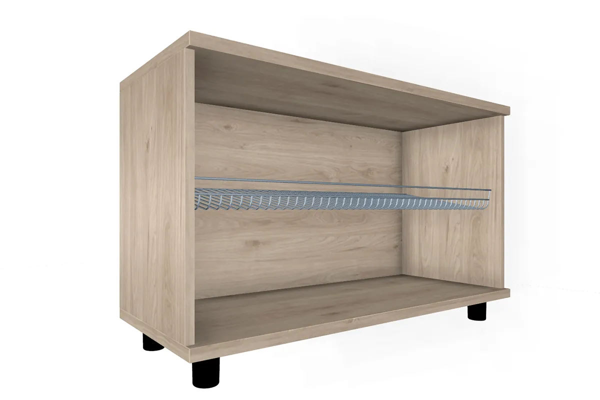 Тумба ТБ-5041-ГС-КМ (Гикори Джексон Светлый / Кашемир Матовый) — Мебель-центр Озерцо