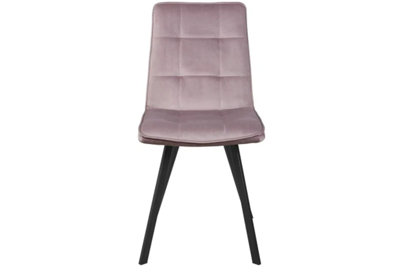 Стул Стич (Муар черный/Велюр Velluto 14 фламинго) СРП-005 - купить в Озерце
