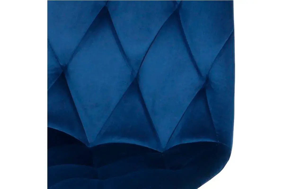 Стул Регги (каркас Черный/велюр Velluto 25 синий), СРП-066 - купить в Озерце