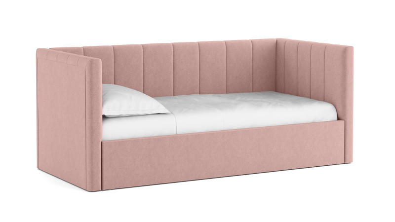 Детская кровать Roxy 90x200, Тк. Sky Velvet 01 — Мебель-центр Озерцо