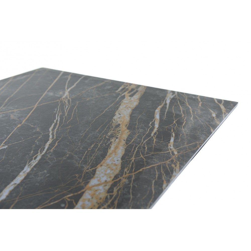 Стол COMO керамика 90*160 Noir desir bocciardato - купить в Озерце