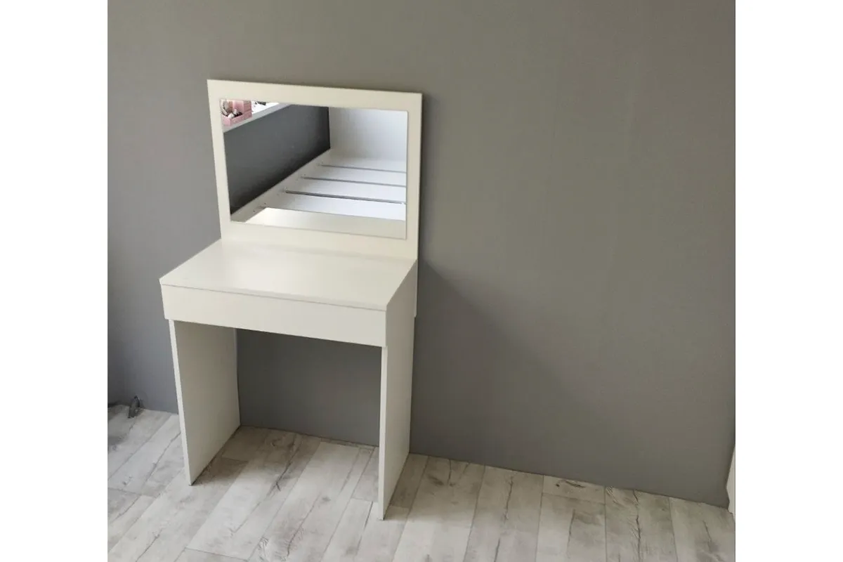 Стол туалетный Никки Тип 1 (Белый ясень) — Мебель-центр Озерцо