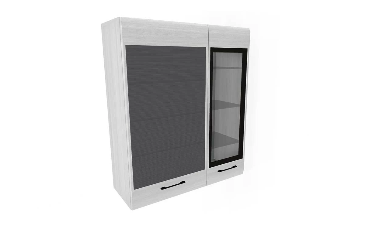 Гостиная Камелия (Снежный ясень/Серый) — Мебель-центр Озерцо