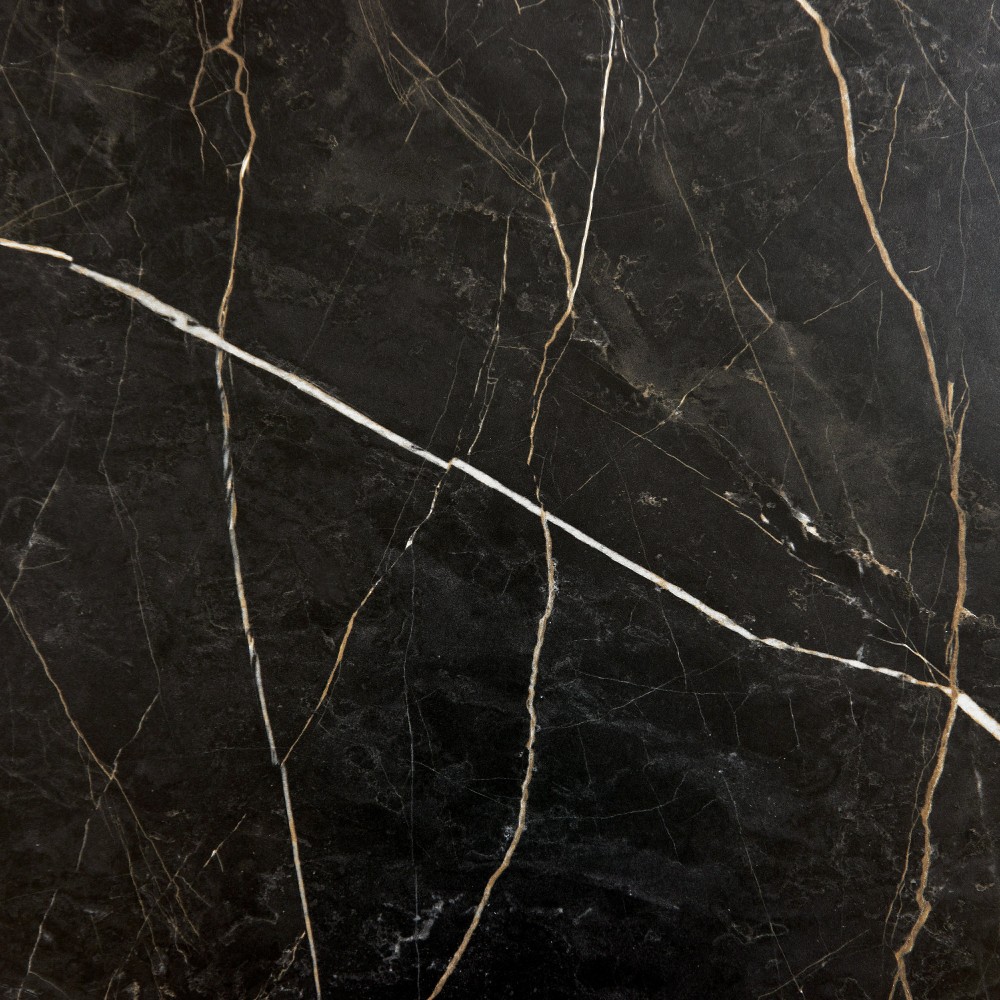 Стол-трансформер APOLLO мрамор черный/черное подстолье - купить в Озерце