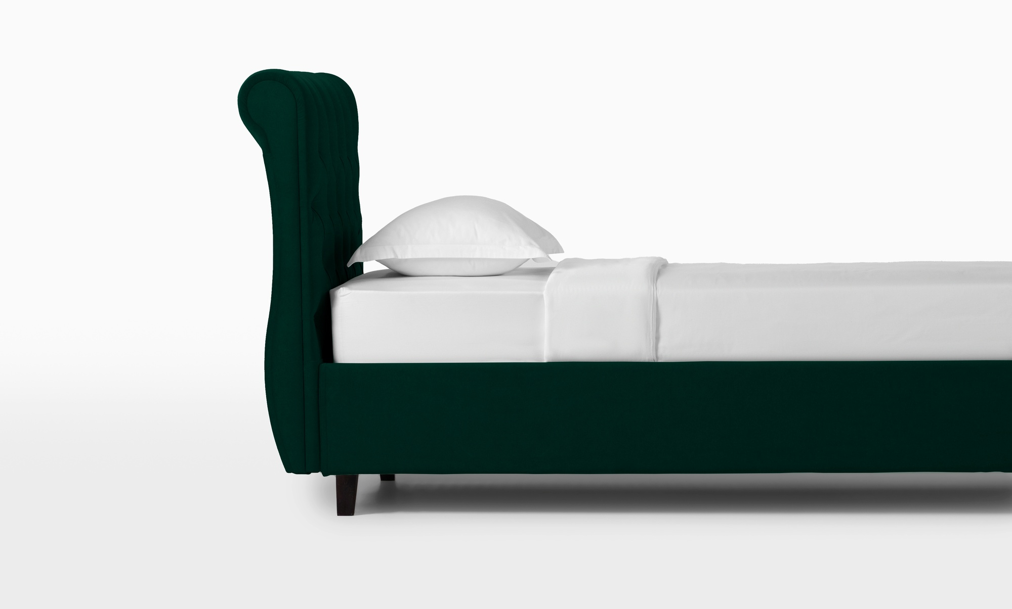 Кровать Allegro, ткань Sky Velvet 42, 90x200 - купить в Озерце
