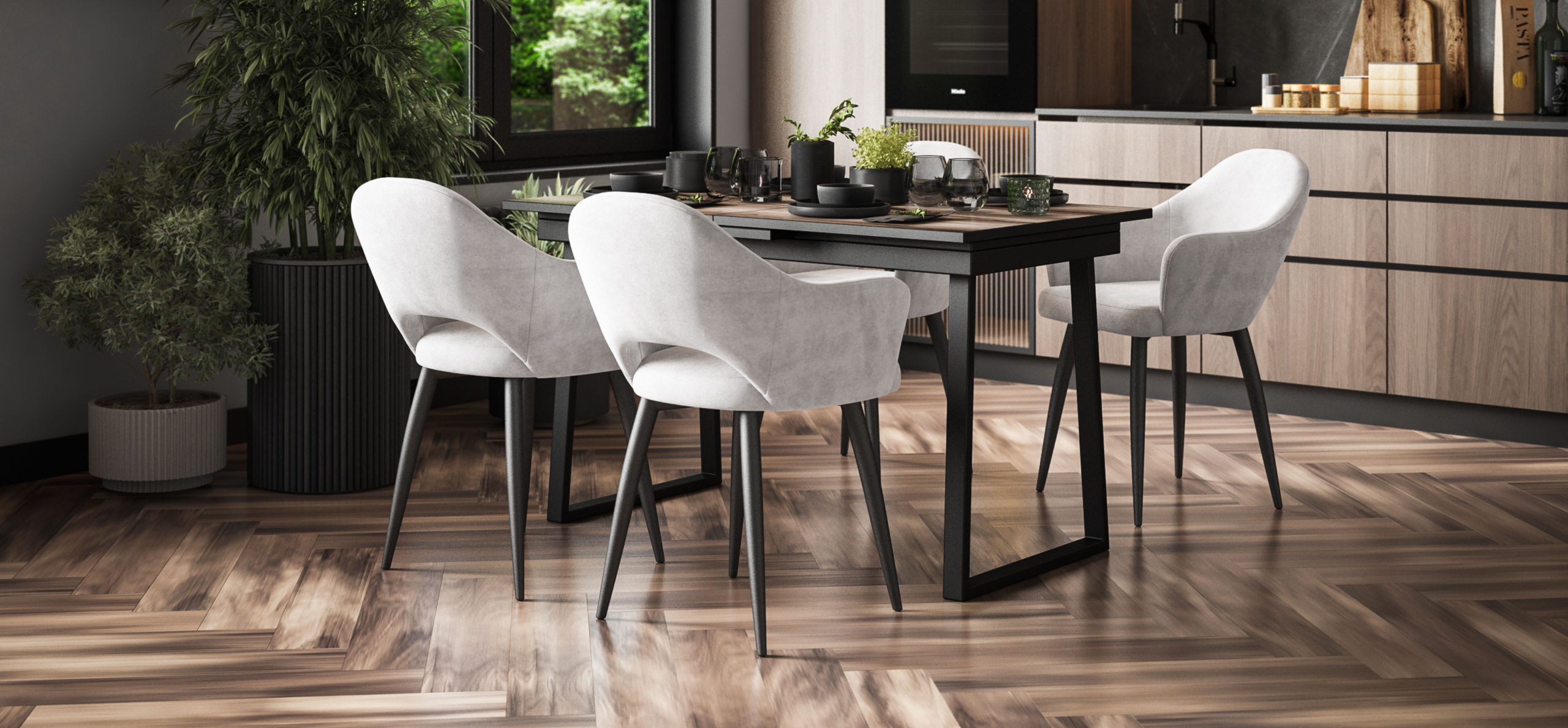 Стул ОРИЕНТ Velutto сталь, черный - купить в Озерце