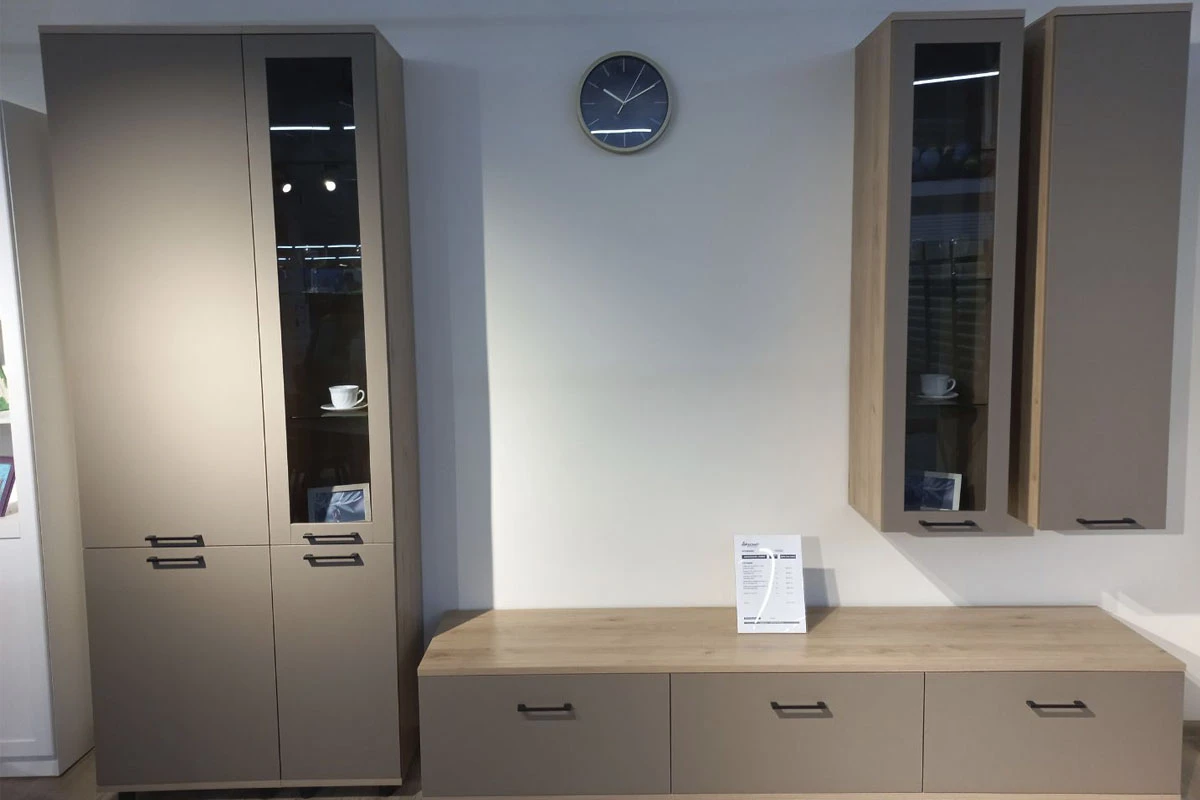 Шкаф многоцелевой ШК-5041-АС-ЛМ (Ясень Асахи/Латте Матовый) в мебель-центре Озерцо