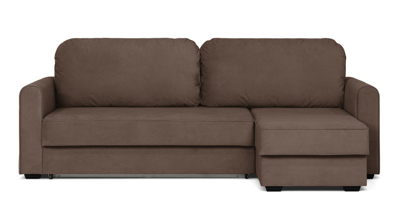 Диван -кровать угловой Magni ткань Casanova Chocolate 144x233 — купить в Озерце