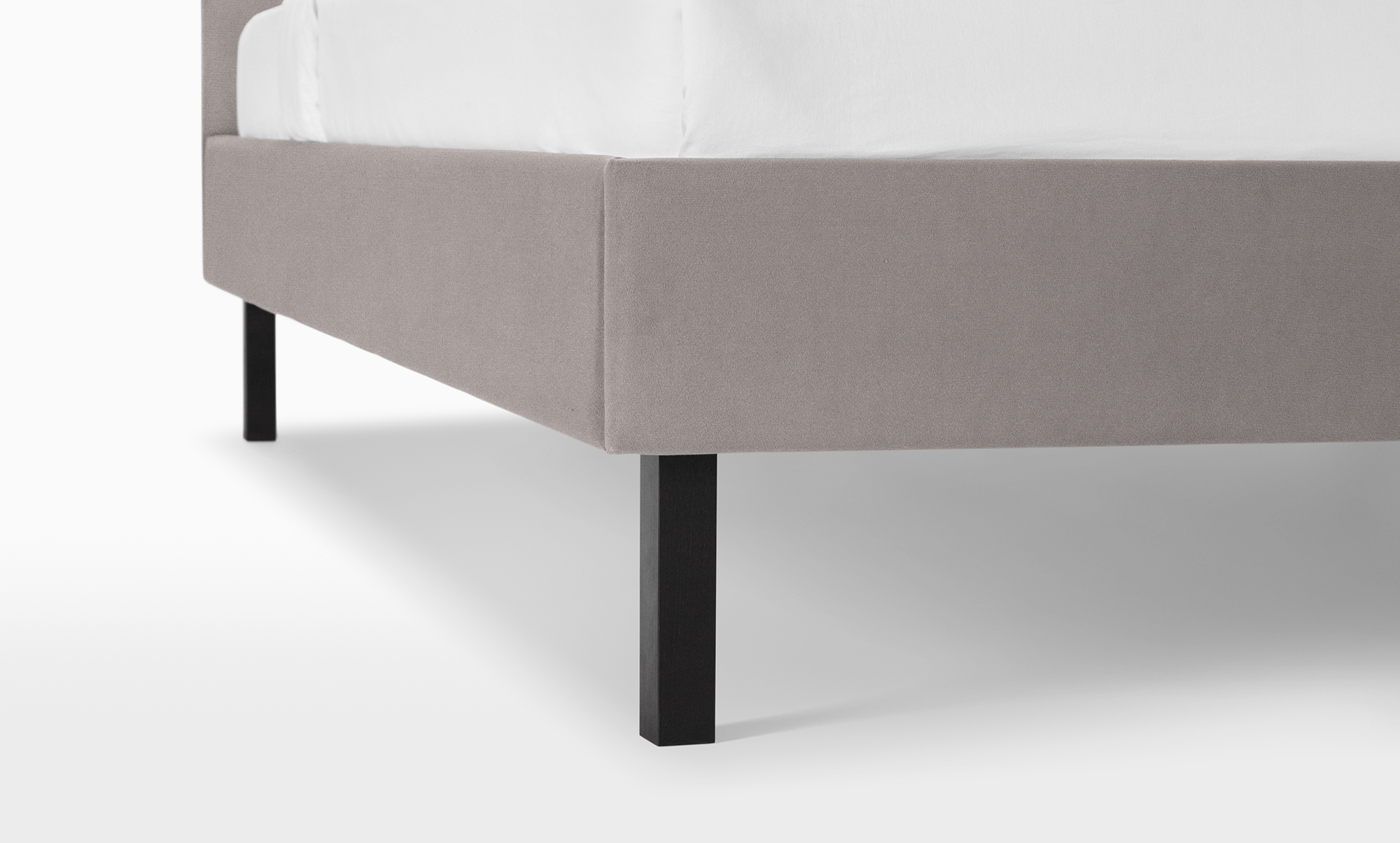Кровать Avril, ткань Casanova Grey, 90x200 Ортопедическая решётка - купить в Озерце