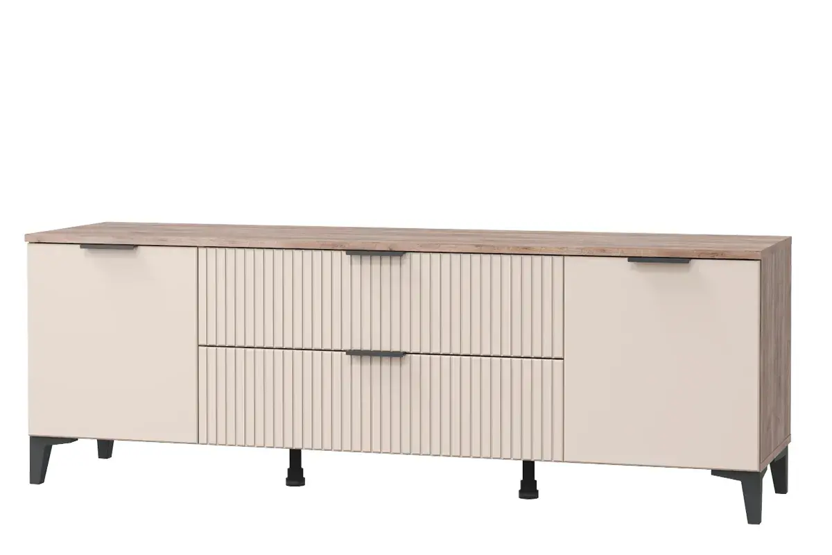 Гостиная Тоскана (Дуб Табачный/Бисквит) — Мебель-центр Озерцо