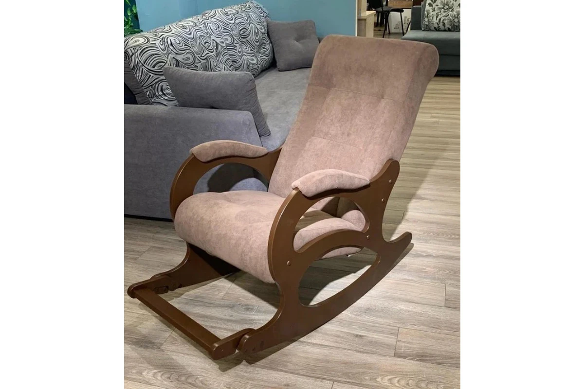 Кресло-качалка Сиетл (1 кор) (Verona Brown/Орех) — купить в Озерце