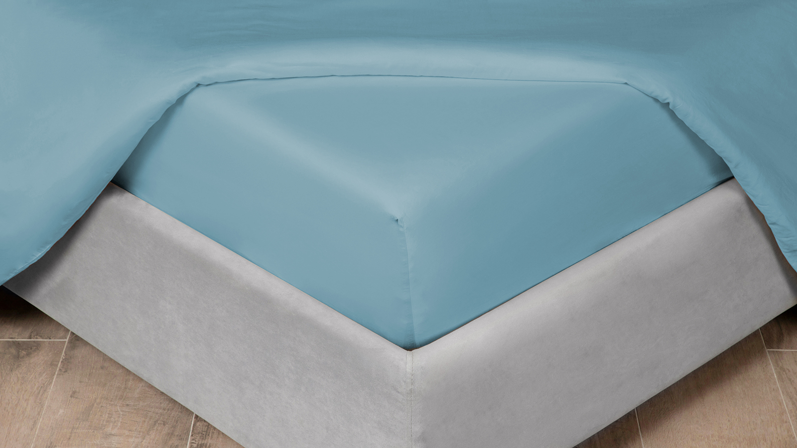 Простынь Home Line, цвет: Аквамарин 160x200 в мебель-центре Озерцо