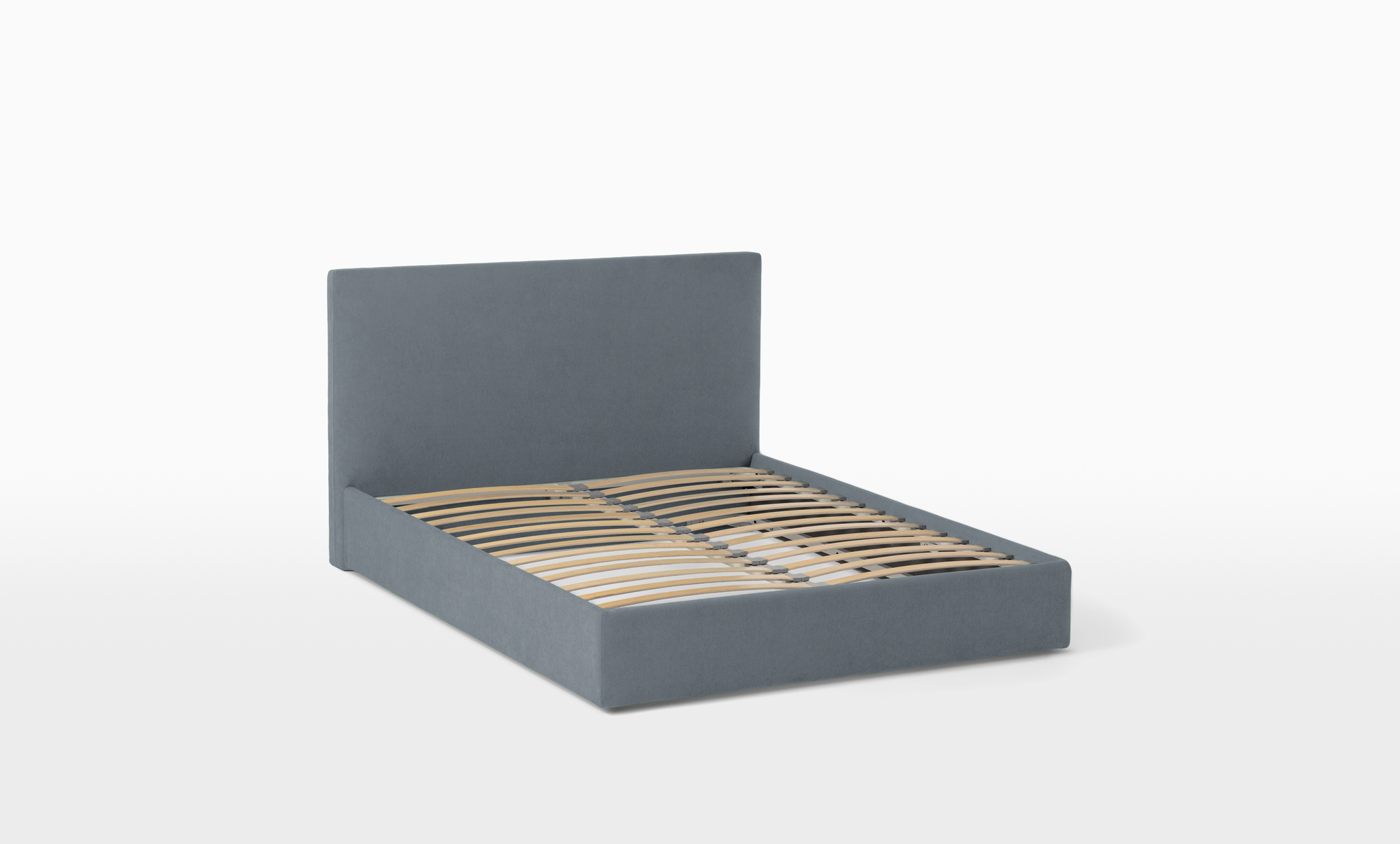 Кровать Adagio, ткань Sky Velvet 08, 200x200 - купить в Озерце