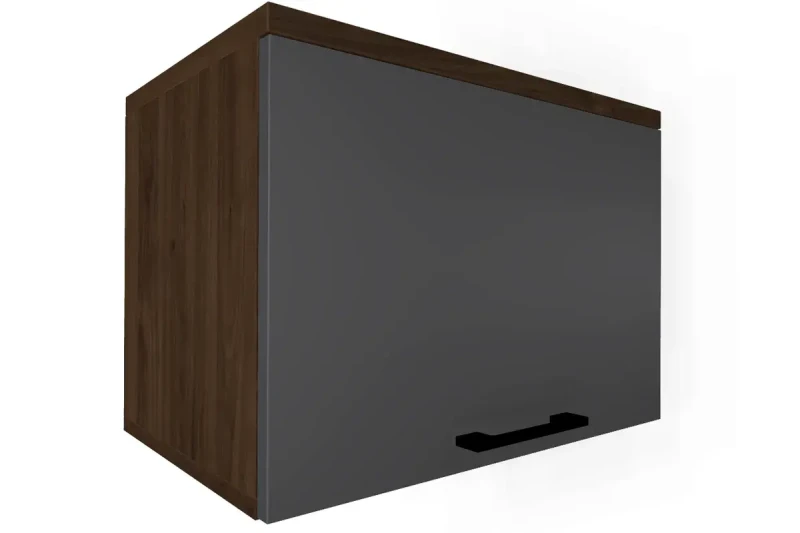 Антресоль АН-5042 (Гикори Джексон Темный/Антрацит Матовый) — купить в мебель-центре Озерцо Антресоль АН-5042 (Гикори Джексон Темный/Антрацит Матовый) в мебель-центре Озерцо