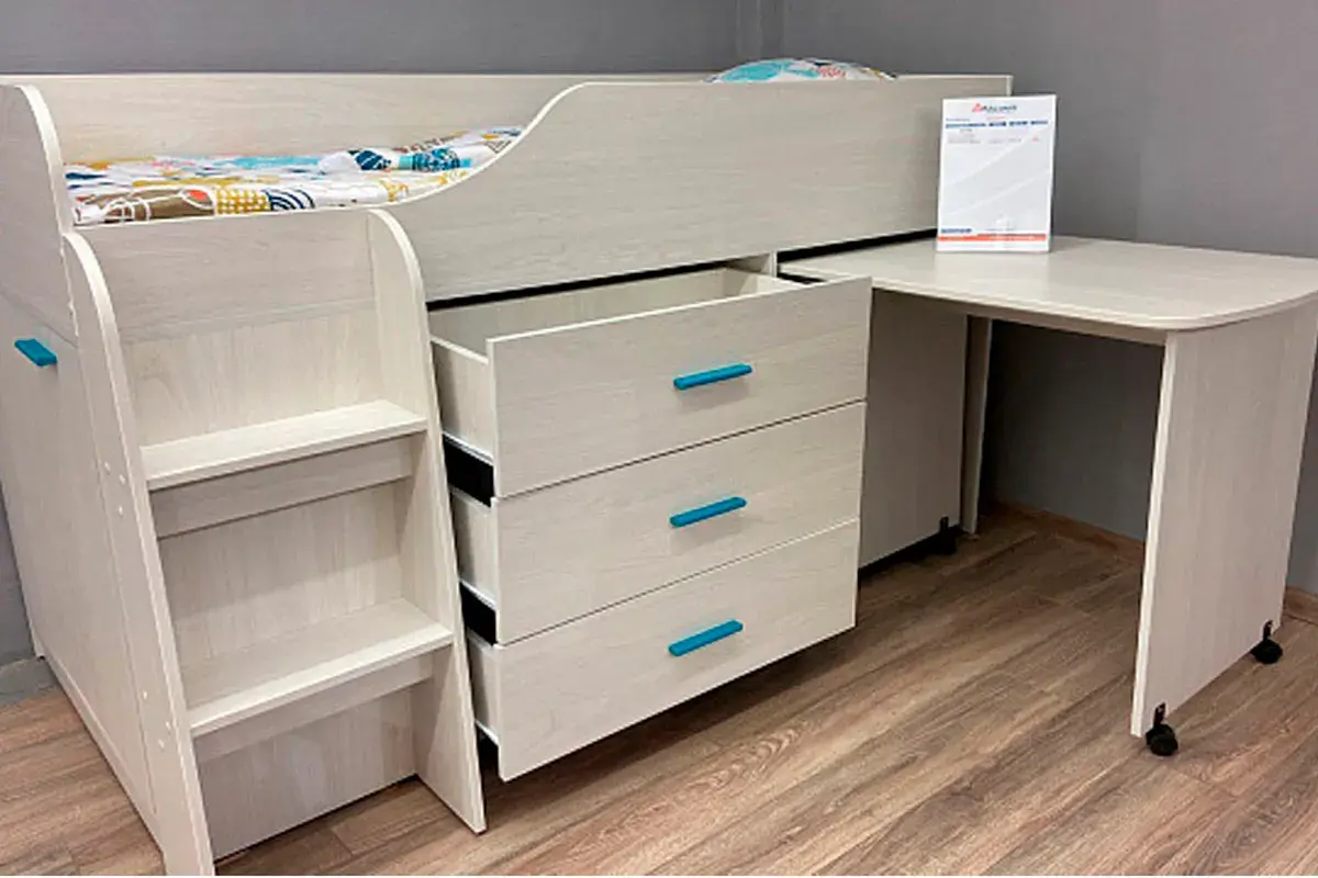 Кровать двухъярусная Каприз 6 без рисунка - купить в Озерце