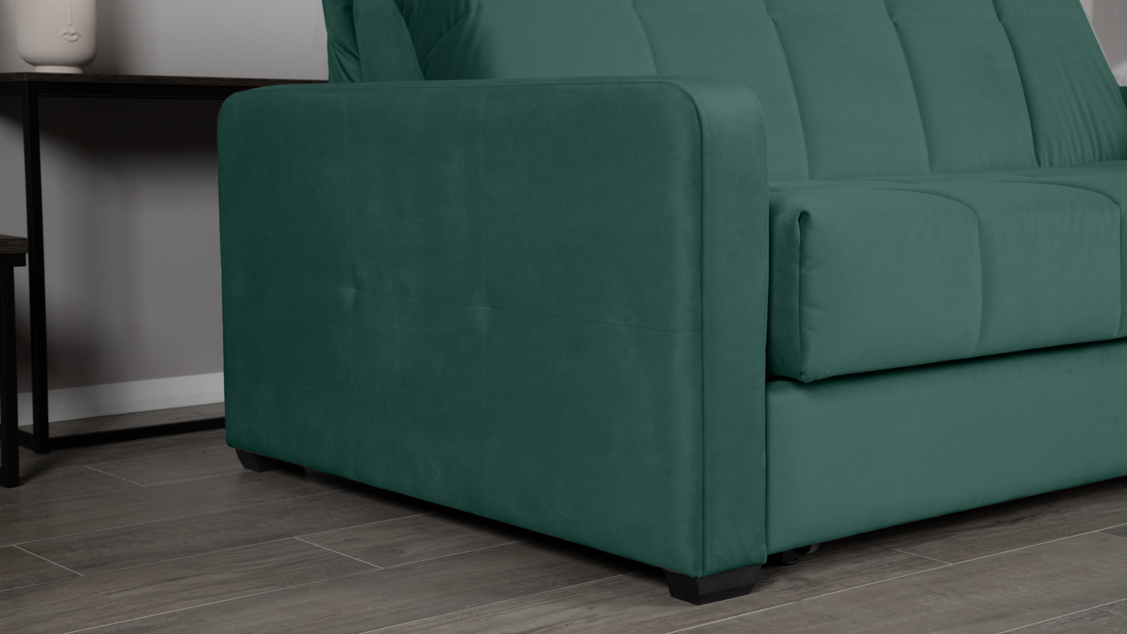 Диван - кровать Domo Pro стежка квадрат, ткань Casanova Seawave 140x216 — купить в Озерце