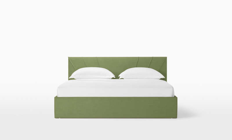 Кровать с подъемным механизмом Alfa, ткань Velutto 69, 180x200 - купить в Озерце