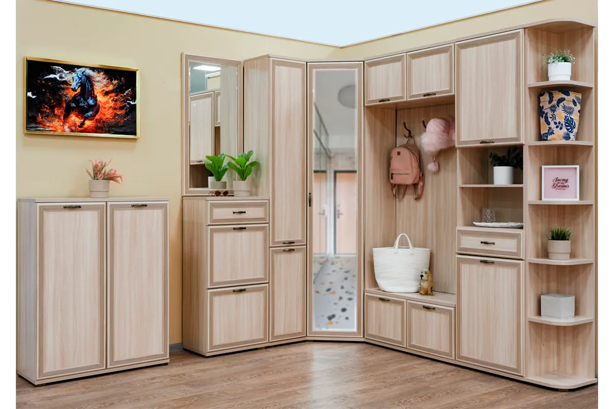 Тумба ТБ-1001 (Ясень Асахи) — Мебель-центр Озерцо